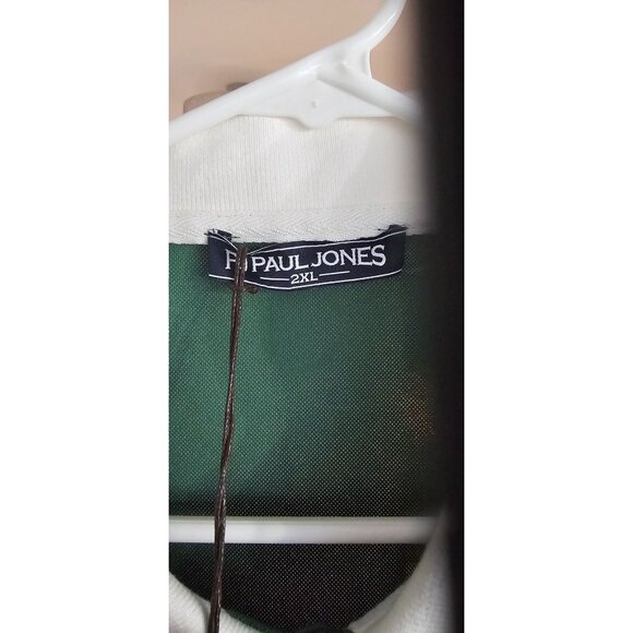 PJ PAUL‎ JONES Mens Polo Shirt Short Sleeve Performance Golf Polo Shirts, 2XL - Picture 2 of 3